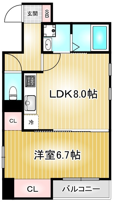 コンフォートシティⅡ｜名古屋市の賃貸ならMy賃貸の間取り|コンフォートシティⅡ