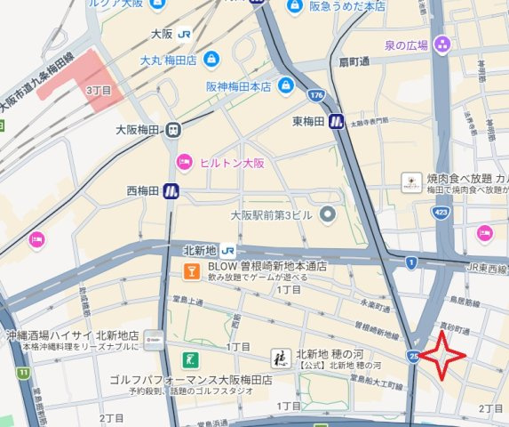 【地図】 | ACN西天満ビル