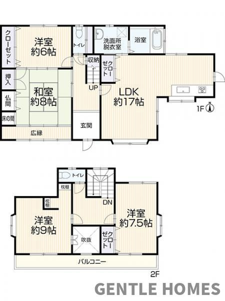 糸島市波多江駅南の間取り