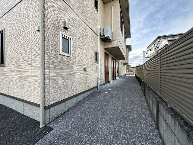 シャーメゾン ラディアのエントランス