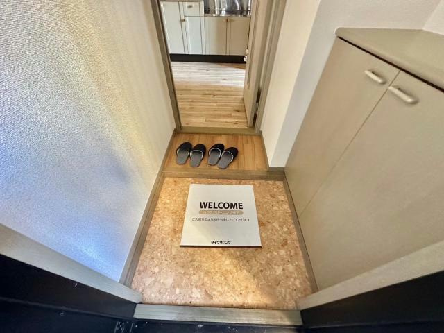 グランメゾン・Ⅰ A棟の玄関