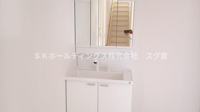 綾部市上延町旦寺　戸建ての独立洗面台