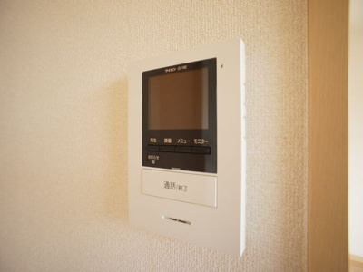 【セキュリティ】 | エスペランサ仁神堂Ｂ | 訪問者の確認ができるTVドアホン付きです♪