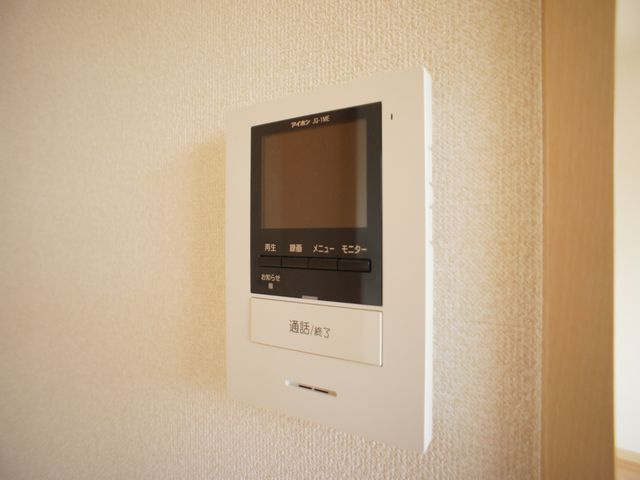 【セキュリティ】 | エスペランサ仁神堂Ｂ | 訪問者の確認ができるTVドアホン付きです♪