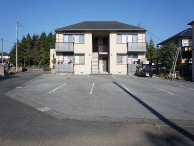 【駐車場】 | エスペランサ仁神堂Ｂ | 駐車場2台込みです♪