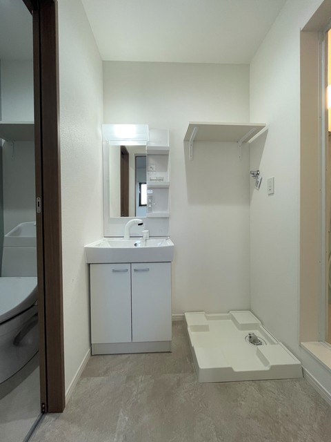 グロウランス宮城野の洗面所