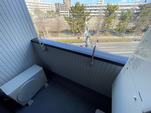 グロウランス宮城野のバルコニー