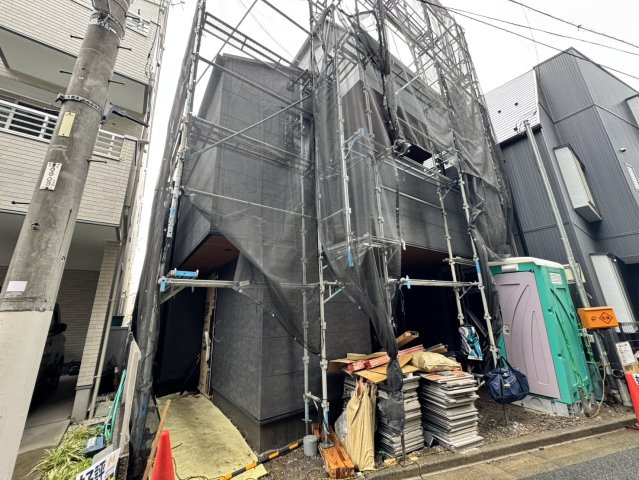 中野区南台5丁目　ZEH水準　省エネ大型邸宅　限定1棟の外観|2026年2月撮影