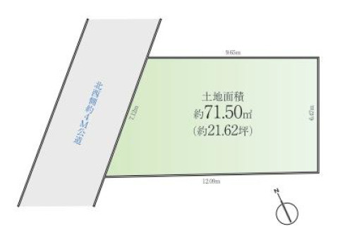 中野区南台5丁目　ZEH水準　省エネ大型邸宅　限定1棟の区画図