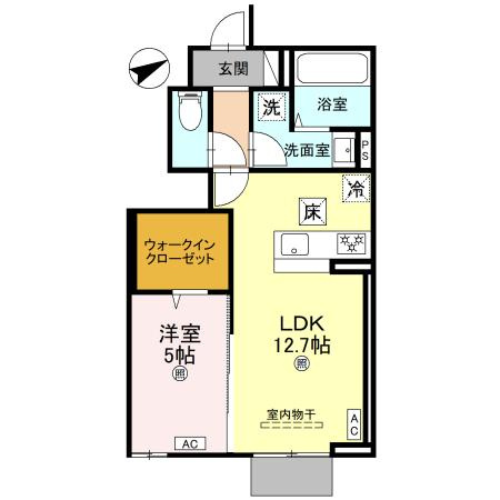 Anpool　A棟の間取り
