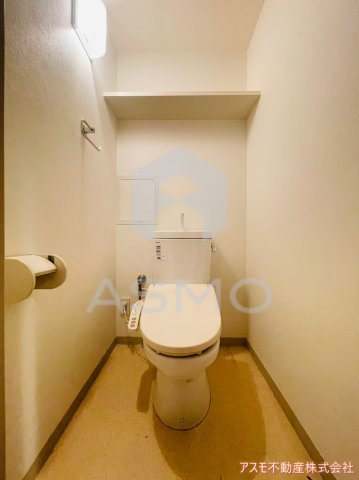 【トイレ】 | D-Rest Nakanoshima | 同マンション別部屋参考写真