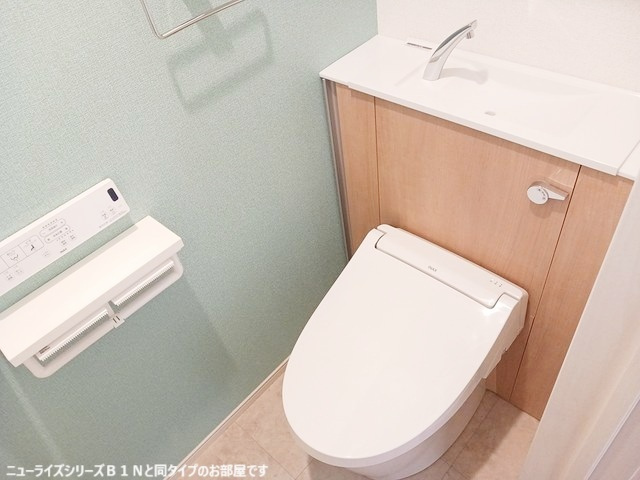 藤沢市長後のアパートのトイレ