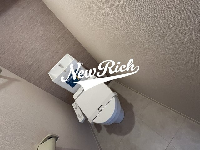 伊勢崎市戸谷塚町のアパートのトイレ