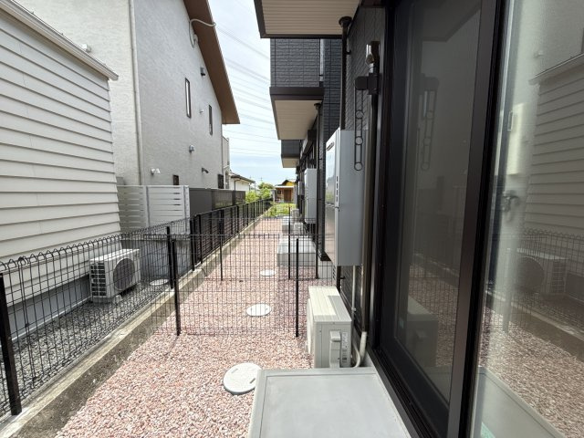 Anpool　B棟のバルコニー