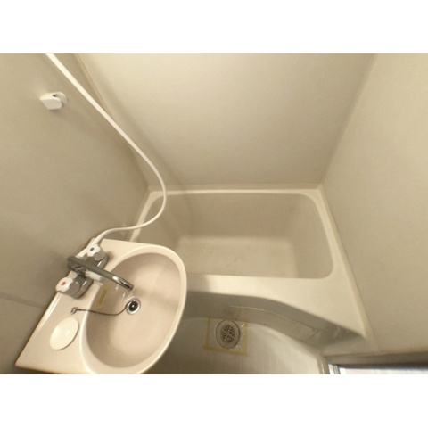 ラフォーレ柏井の浴室