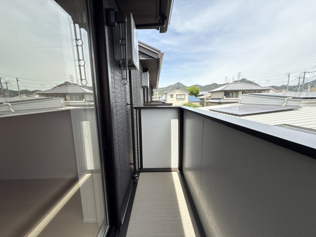 Anpool　B棟のバルコニー