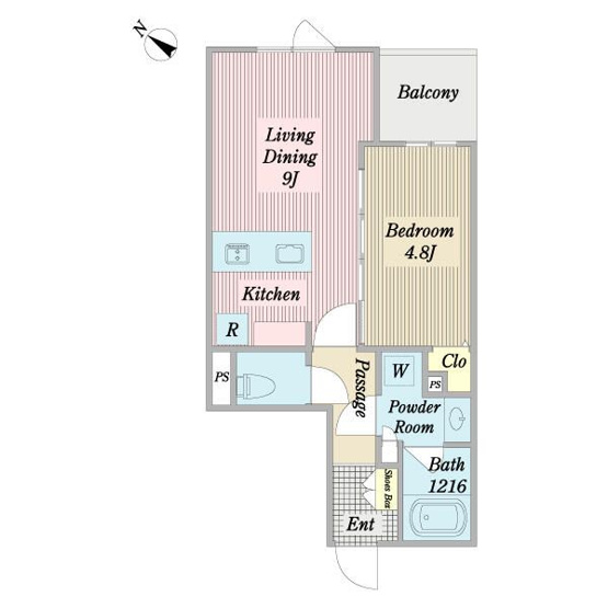 【間取り】 | ＡＲＴｒｉｂｅ　Ｓｈｉｎａｇａｗａ