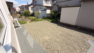 【庭】 | 北見市高栄東町新築住宅