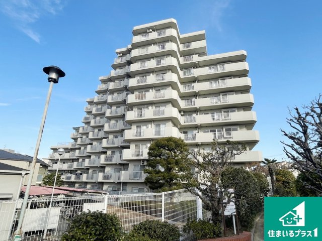 エンゼルハイム上野芝の外観|鉄筋コンクリート造　１０階建の４階角部屋！
通勤・通学が便利な駅近物件です！
周辺に商業施設豊富で生活至便！
