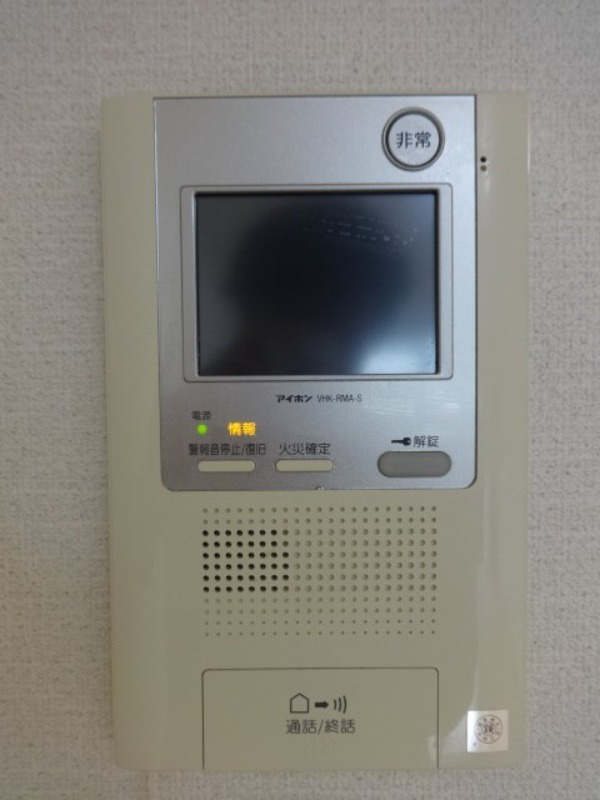 グランド・ガーラ横濱万世町のセキュリティ|モニタ付きインターホンで安心♪