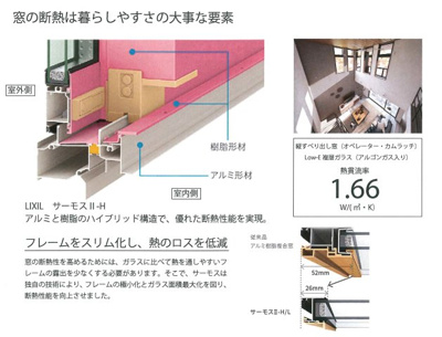 【その他】 | 【NEXT‐STEP HOME】◆お花見シーズンが待ち遠しい！駅ちか！南西角地！◆西鉄桜並木駅からほど近くの分譲地です | サッシはLIXILサーモスⅡ-Hアルミ樹脂複合Low-Eガラス（グリーン）アルゴンガス入り」を採用。わずかにグリーンに着色したLow-E膜を室内側にコーティングすることで優れた断熱効果を発揮します。