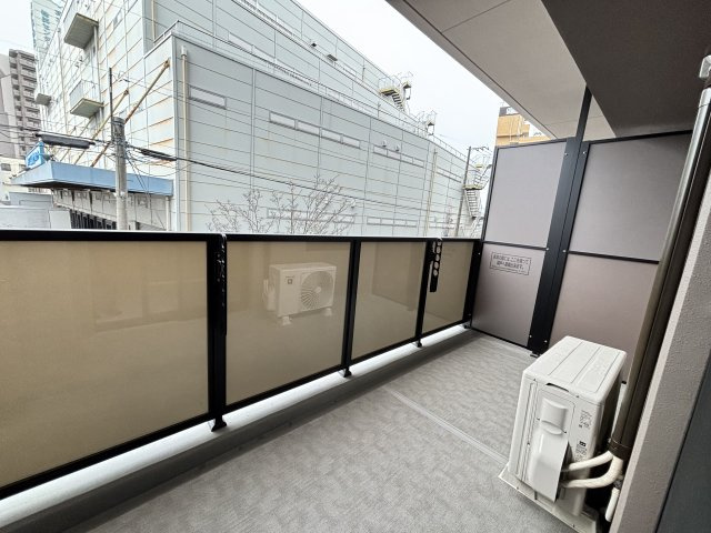 RJRプレシア川口のバルコニー