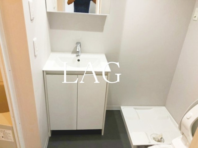 【洗面所】 | アレーゼ松戸(アレーゼマツド) | 洗面台です。