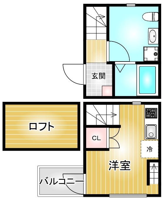 ARMYⅡ|名古屋市の賃貸ならMy賃貸の間取り|ARMYⅡ