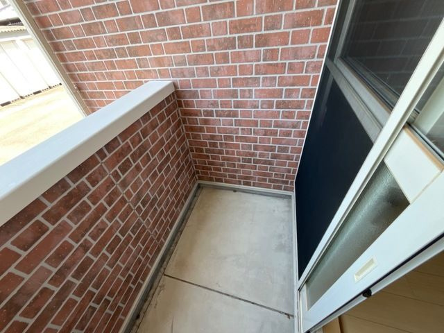 ミルキーハウスのバルコニー