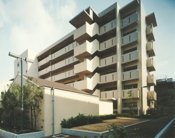 大阪市天王寺区北山町の賃貸マンションの外観