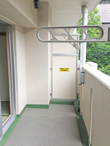 コーシャハイツ北山のバルコニー