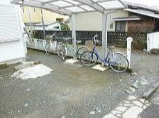 【その他共用部分】 | コーポシャルマン | 駐輪場です