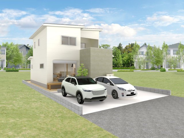 【完成予想図】 | 【NEXT-STEP HOME】◆ネクスタウン道善◆１号地◆ゆめモール那珂川近くに分譲地できました！