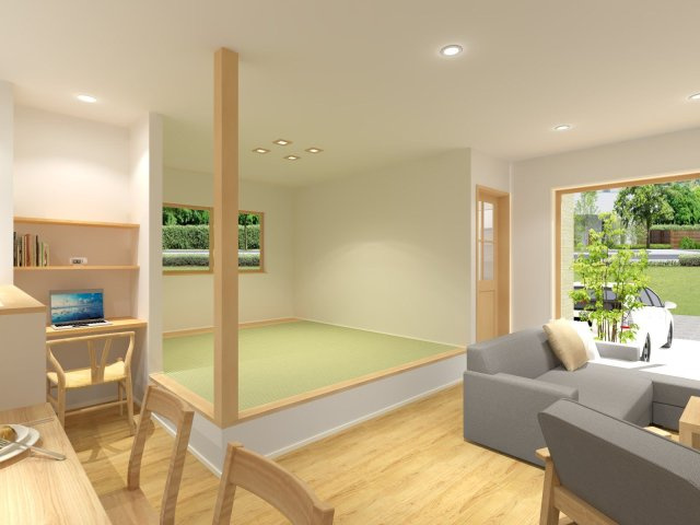 【完成予想図】 | 【NEXT-STEP HOME】◆ネクスタウン道善◆１号地◆ゆめモール那珂川近くに分譲地できました！