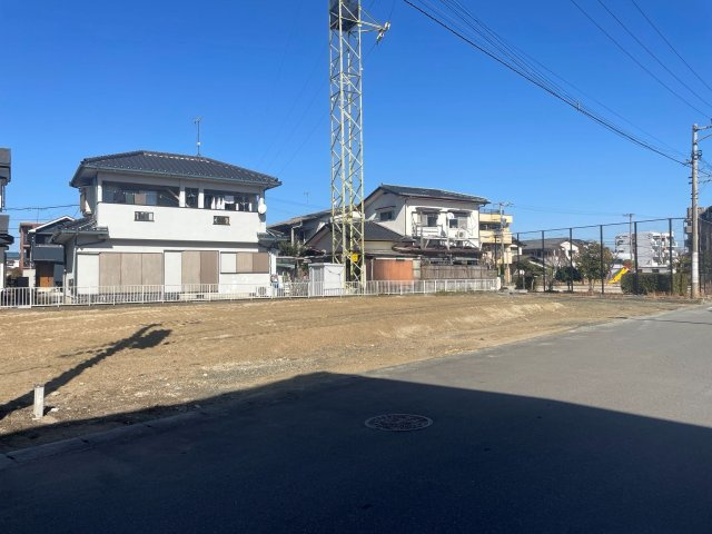 【前面道路含む現地写真】 | 【NEXT-STEP HOME】◆ネクスタウン道善◆１号地◆ゆめモール那珂川近くに分譲地できました！ | ◆現地（2026年2月）撮影◆現在造成工事中です◆全３区画の分譲地が誕生しますよ～♪