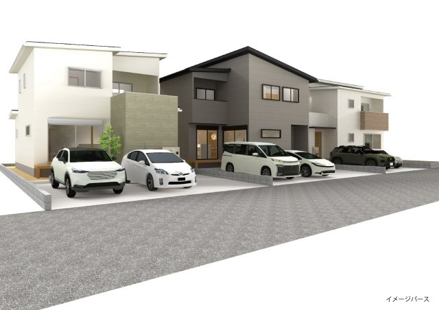 【完成予想図】 | 【NEXT-STEP HOME】◆ネクスタウン道善◆１号地◆ゆめモール那珂川近くに分譲地できました！ | ◆ネクスタウン道善◆街並みイメージ…♪