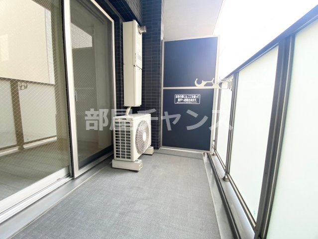 プレサンス錦ラウムのバルコニー