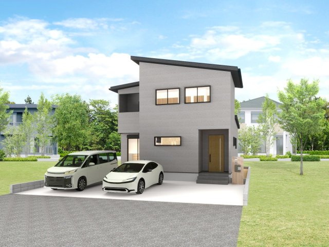 【完成予想図】 | 【NEXT-STEP HOME】◆ネクスタウン道善◆2号地◆暮らしやすさレベルアップ中の人気エリアです！ | ◆ネクスタウン道善２号地◆参考セットプラン◆建物面積101.02㎡