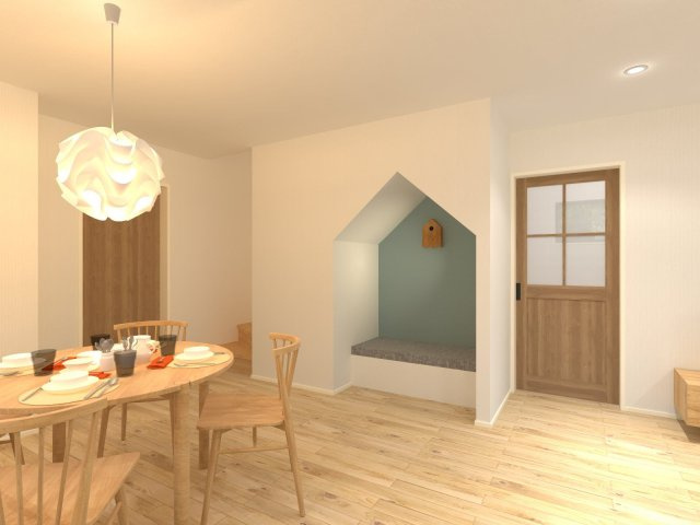 【完成予想図】 | 【NEXT-STEP HOME】◆ネクスタウン道善◆2号地◆暮らしやすさレベルアップ中の人気エリアです！ | ◆ネクスタウン道善２号地◆参考セットプラン◆建物面積101.02㎡