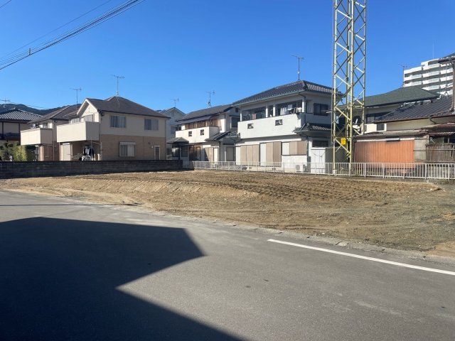 【前面道路含む現地写真】 | 【NEXT-STEP HOME】◆ネクスタウン道善◆2号地◆暮らしやすさレベルアップ中の人気エリアです！ | ◆現地（2026年2月）撮影◆現在造成工事中です◆全３区画の分譲地が誕生しますよ～♪