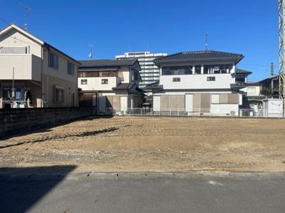 【前面道路含む現地写真】 | 【NEXT-STEP HOME】◆ネクスタウン道善◆3号地◆魅力的なセットプランもぜひご覧ください♪ | ◆現地（2026年2月）撮影◆現在造成工事中です◆全３区画の分譲地が誕生しますよ～♪