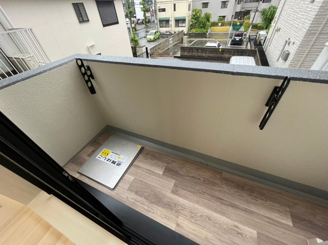 EUNICA甲南山手のバルコニー