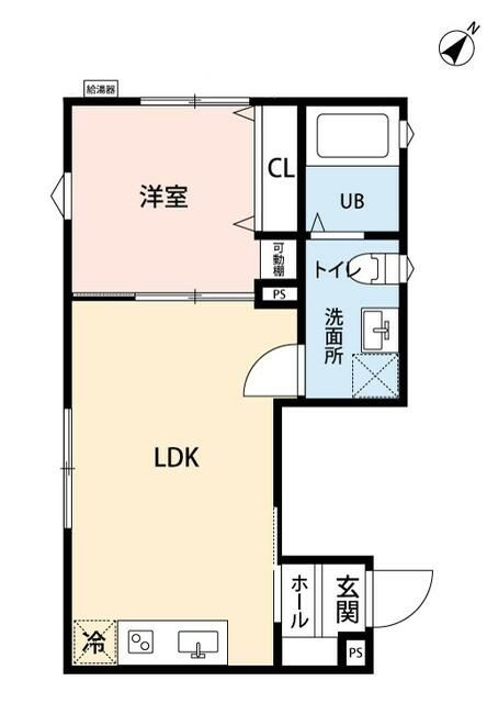 Ｖｅｌｌｅｚｅ　Ｅｎｏｓｈｉｍａ　民泊可の間取り