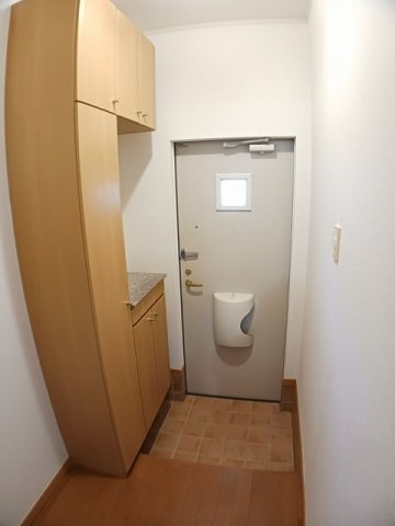 ソレイユの玄関