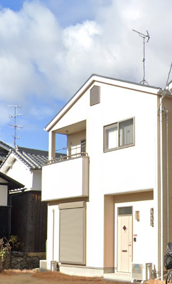 石田貸家の外観