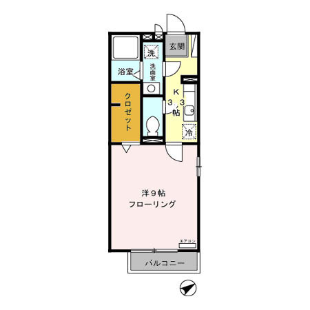 三鷹市牟礼３丁目のアパート