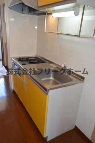三鷹市牟礼３丁目のアパートのキッチン