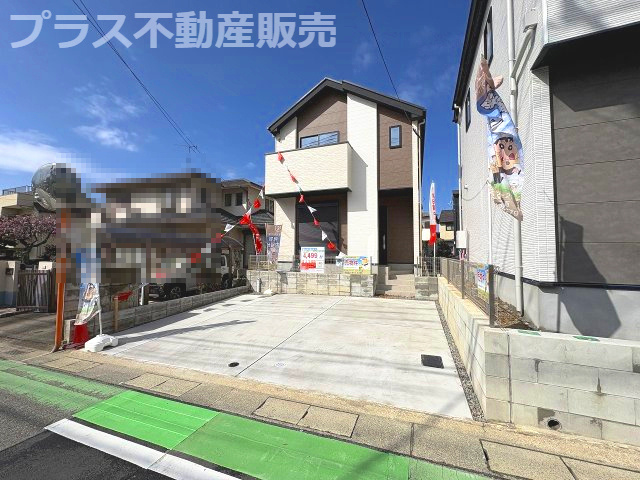 【外観】 | 福岡市東区舞松原3丁目1期　3号棟（全3棟）【仲介手数料無料・0円】 | 完成しました。物件内部もご見学頂けます。プラス不動産販売にお任せ下さい。