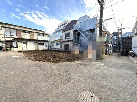 品川区豊町　建築条件なし売地