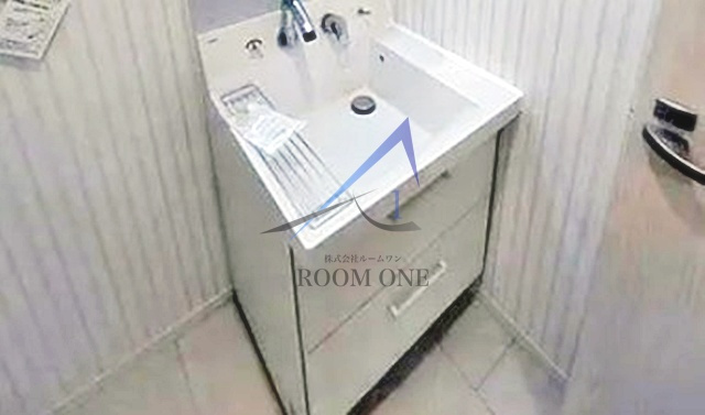 マンション大山の洗面所|洗面台です。